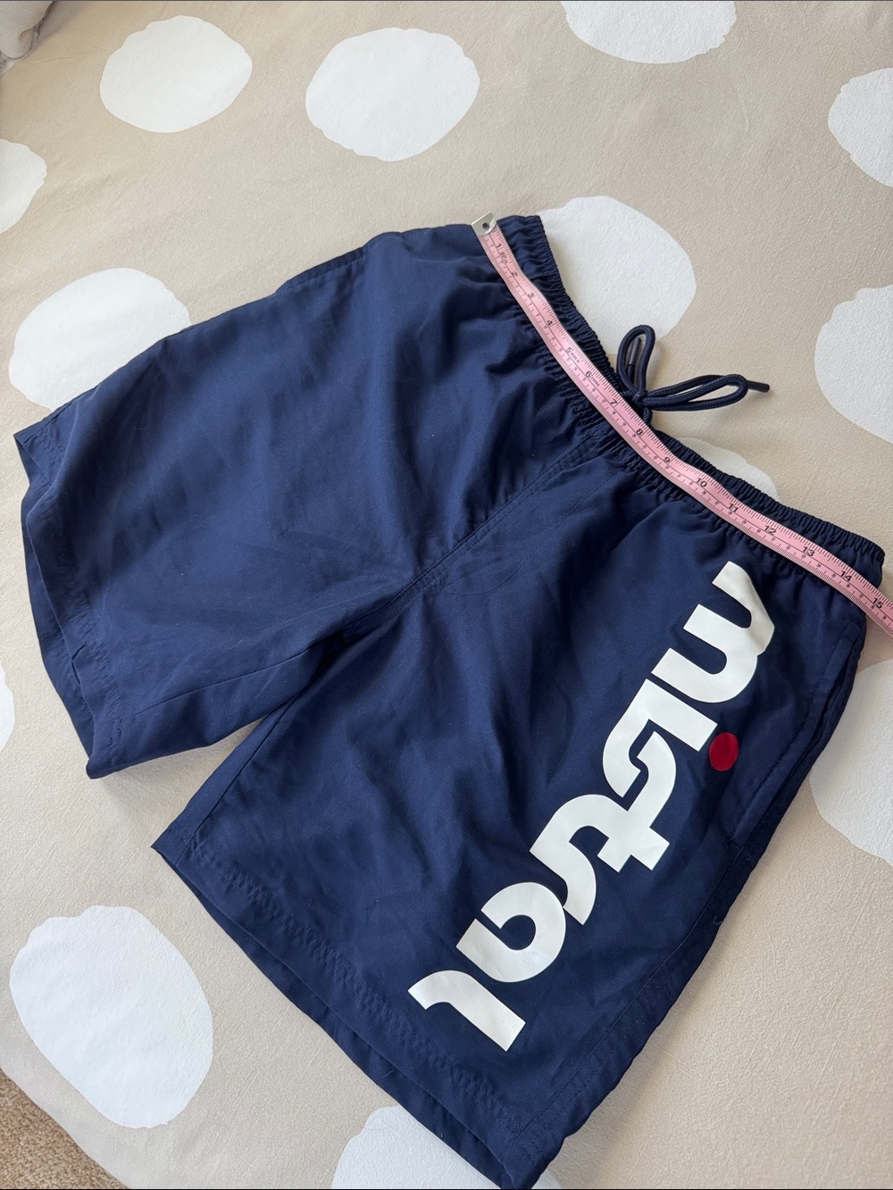 Mistral Men's Navy Board Shorts with Side Logo